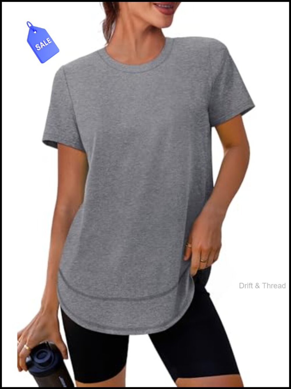 XIEERDUO Womens Workout Top UPF 50+ Quick Dry Short Sleeve Active Shirt